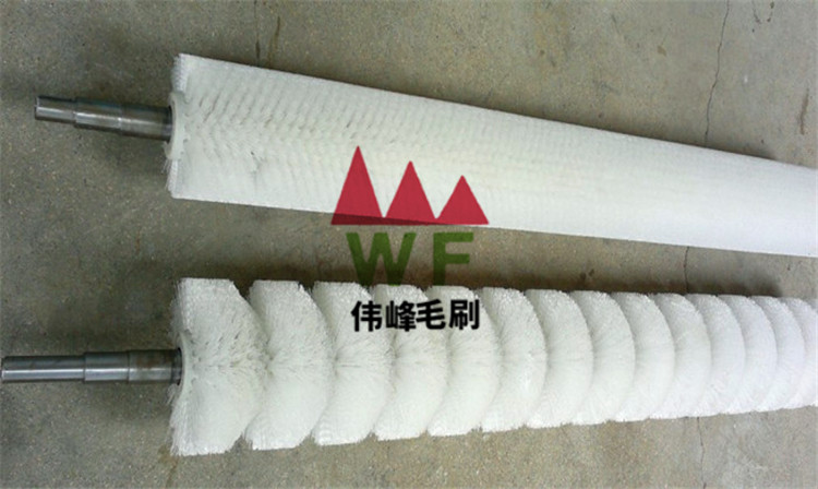 洗蛋機螺旋毛刷輥